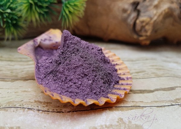 MICA - barva s přírodním třpytem - DEEP PURPLE