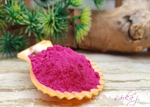 MICA - barva s přírodním třpytem - LOVE PINK