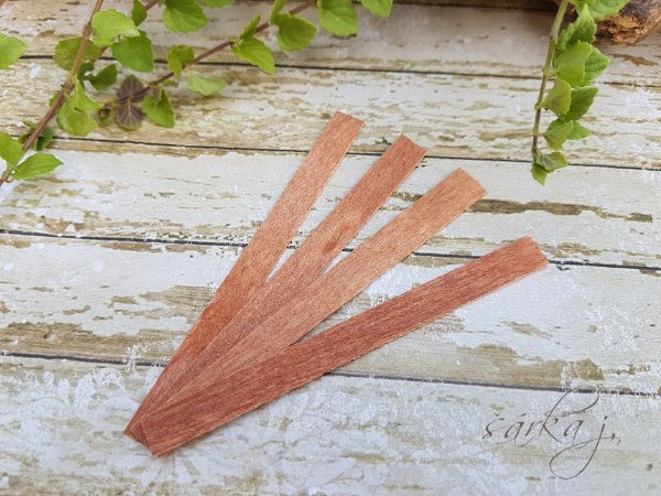 DŘEVĚNÝ KNOT - Wooden wick