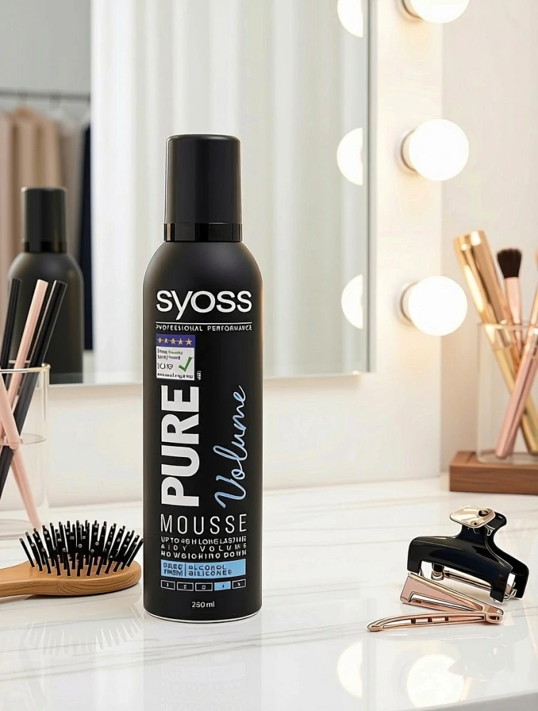 SYOSS Pure Volume pěnové tužidlo pro objem vlasů