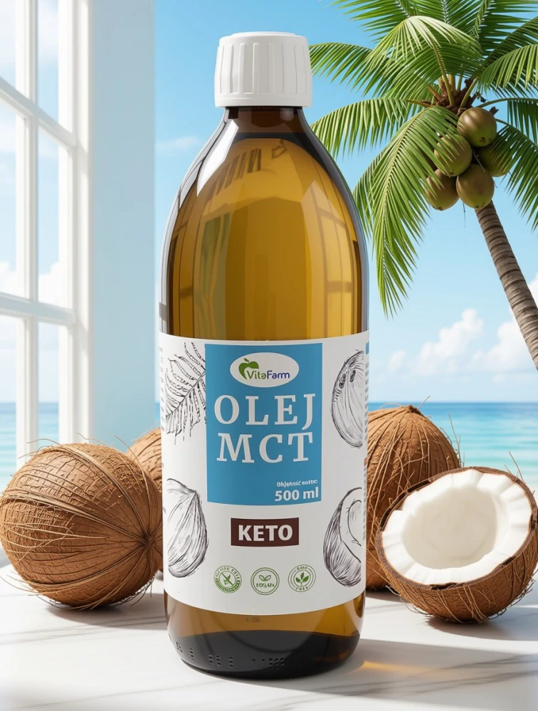 MCT kokosový olej 500ml