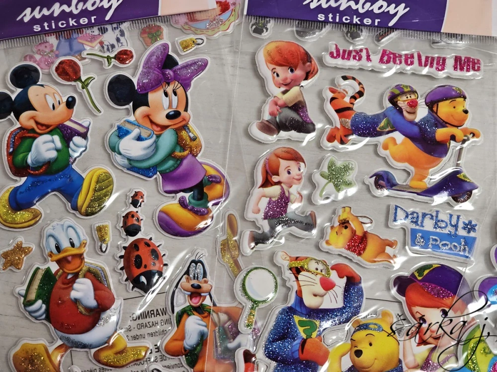 samolepky puffy