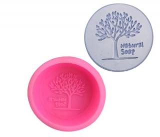 silikonová forma - natural soap strom