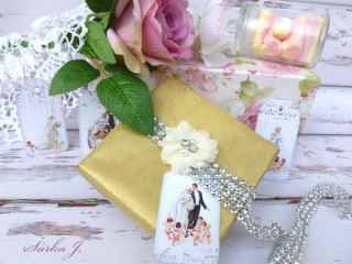 dárkové visačky - WEDDING