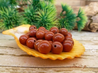JASPIS červený - korálek