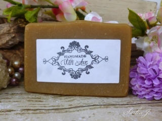 samolepicí etiketa - hand made with love
