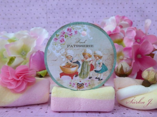 dárková visačka - coll. French Patisserie