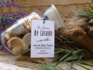 dekorační visačka - Provence - de Lavande