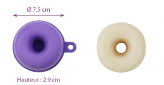 silikonová forma - donut