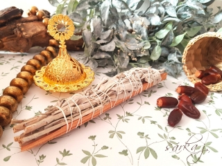 BÍLÁ ŠALVĚJ + PALO SANTO vykuřovací svazeček 