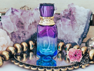 parfémový flakon Amethyst