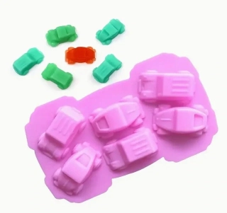 Autíčka silikonová forma