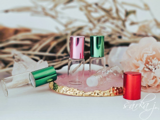 roll-on s barevným uzávěrem 5 ml