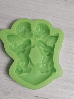 silikonová forma Zamilovaní andělíčci