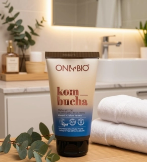 OnlyBio Kombucha Matující gel na odličování a čištění pleti